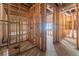 Unfinished basement showing framed rooms and plumbing at 776 Old Lathemtown Road, Canton, GA 30115