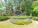 Stone Haven community entrance with a landscaped entryway and brick pillars at 1721 Cobblefield Cir, Dacula, GA 30019