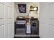 Convenient laundry room with modern washer and dryer at 1900 Harper Nw Rd, Atlanta, GA 30318