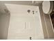 Clean bathroom with a shower/tub combo at 205 Walkers Ct, Villa Rica, GA 30180