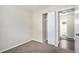 Bedroom with closet and access to bathroom at 2625 Abner Nw, Atlanta, GA 30318