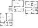 Multi-level floor plan of home's layout at 2761 Whisper Ct, Douglasville, GA 30135