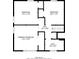 Third floor plan with primary bedroom and another bedroom at 2761 Whisper Ct, Douglasville, GA 30135