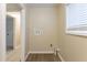 Laundry room with vinyl flooring and hookups for washer/dryer at 2761 Whisper Ct, Douglasville, GA 30135