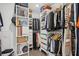 Large walk-in closet with ample shelving and hanging space at 788 W Marietta Nw St # 403, Atlanta, GA 30318