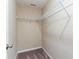 Walk-in closet with wire shelving, ready for storage at 2755 Sherlock Dr, Decatur, GA 30034