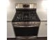 Freestanding gas range with stainless steel finish at 4107 Futral Way, Acworth, GA 30101