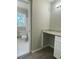 Convenient bathroom with granite vanity and toilet at 5940 Old Bill Cook Rd, Atlanta, GA 30349