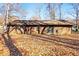 Large backyard with lots of leaves in autumn at 1762 Hunting Creek Se Ln, Conyers, GA 30013