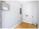 Unfinished laundry room with linoleum floor at 1762 Hunting Creek Se Ln, Conyers, GA 30013