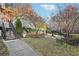 Community area with stairs, walkway, seating, and lush green space at 41 Plantation Ne Dr # A, Atlanta, GA 30324