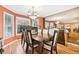 Dining room with wood floors, large windows, and a chandelier at 41 Plantation Ne Dr # A, Atlanta, GA 30324
