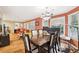 Open concept dining area adjacent to the living space and kitchen at 41 Plantation Ne Dr # A, Atlanta, GA 30324