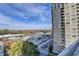 Panoramic aerial view showcasing the surrounding neighborhood, lush greenery, and ample parking at 3338 Ne Peachtree Ne Rd # 1102, Atlanta, GA 30326