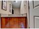 Bathroom vanity with granite countertop and wooden cabinets at 3338 Ne Peachtree Ne Rd # 1102, Atlanta, GA 30326