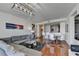 Living room with sectional sofa, hardwood floors, and modern decor at 3338 Ne Peachtree Ne Rd # 1102, Atlanta, GA 30326