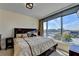 Spacious main bedroom with large windows showcasing city views at 3338 Ne Peachtree Ne Rd # 1102, Atlanta, GA 30326