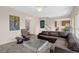 Open concept living room with view into kitchen and dining area at 102 Twilight Overlook, Canton, GA 30114