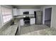 Updated kitchen, granite countertops, stainless steel appliances at 2652 Winthrop Rd, Atlanta, GA 30337