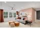 Cozy bonus room or loft with comfortable seating and large windows at 6101 Marigold Way, Atlanta, GA 30349