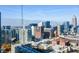 High-rise city views from this luxurious property's vantage point at 855 Peachtree Ne St # 2412, Atlanta, GA 30308