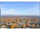 Expansive aerial view showcasing the property's beautiful surroundings at 855 Peachtree Ne St # 2412, Atlanta, GA 30308