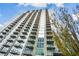 High-rise building with balconies and reflective windows at 855 Peachtree Ne St # 2412, Atlanta, GA 30308