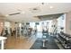 Well-equipped fitness center with various machines at 855 Peachtree Ne St # 2412, Atlanta, GA 30308