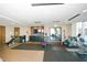 Well-equipped fitness center with cardio and weight training machines at 855 Peachtree Ne St # 2412, Atlanta, GA 30308