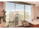 Modern kitchen with stainless steel appliances and granite countertops at 855 Peachtree Ne St # 2412, Atlanta, GA 30308