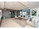 Relaxing lounge area with comfortable seating and a large screen TV at 855 Peachtree Ne St # 2412, Atlanta, GA 30308