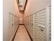 Well-lit mail room with rows of organized mailboxes at 855 Peachtree Ne St # 2412, Atlanta, GA 30308