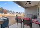 Covered patio with outdoor furniture, grill, and fire pit at 3934 Saddle Bag Ct, Dacula, GA 30019