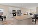 Bright and airy kitchen with an island, stainless steel appliances, and plenty of counter space at 3934 Saddle Bag Ct, Dacula, GA 30019