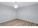 Simple dining room with hardwood floors and recessed lighting at 7017 Ray St, Riverdale, GA 30274