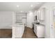 Modern kitchen features granite countertops and stainless steel appliances at 358 Elgin Dr # 161, Lawrenceville, GA 30045