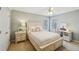 Cozy bedroom with a queen-size bed and built-in desk at 6320 Murets Rd, Alpharetta, GA 30022