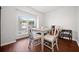 Home office or dining area with a table, chairs, and large window at 264 Creek View Pl, Canton, GA 30114