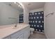 Clean bathroom with shower/tub combo, toilet, and vanity at 540 Westchester Club Dr, Hiram, GA 30141