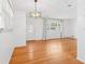 Hardwood floor living room with lots of natural light and white walls at 2579 Bonnybrook Sw Dr, Atlanta, GA 30311