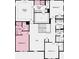 Second-floor plan showcasing primary suite, bedrooms, loft, and laundry at 1495 Auburn Glen Rd, Dacula, GA 30019