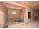 Spacious horse stable with brick walls and individual stalls at 772 Old Lathemtown And 776 Rd, Canton, GA 30115