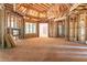 Living room with large windows and vaulted ceiling, under construction at 772 Old Lathemtown And 776 Rd, Canton, GA 30115