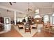 Spacious living area with high ceilings, hardwood floors, and ample natural light at 772 Old Lathemtown And 776 Rd, Canton, GA 30115