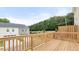 Private deck overlooking wooded area and neighborhood at 1029 Cades Walk # 148, Lawrenceville, GA 30045