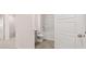 Small bathroom with shower/tub combo at 1009 Cades Walk, Lawrenceville, GA 30045