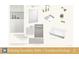 Transitional secondary bathroom design with vanity, drop-in tub, and tile surround at 531 S Main St # 210, Alpharetta, GA 30009