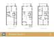 Layout 1 floorplan with entry, main, and upper level layouts at 531 S Main St # 210, Alpharetta, GA 30009