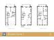 Layout 2 floorplan showcasing entry, main, and upper level designs at 531 S Main St # 210, Alpharetta, GA 30009