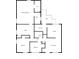 Floor plan of the house with labeled rooms at 8325 Kendrick Rd, Jonesboro, GA 30238